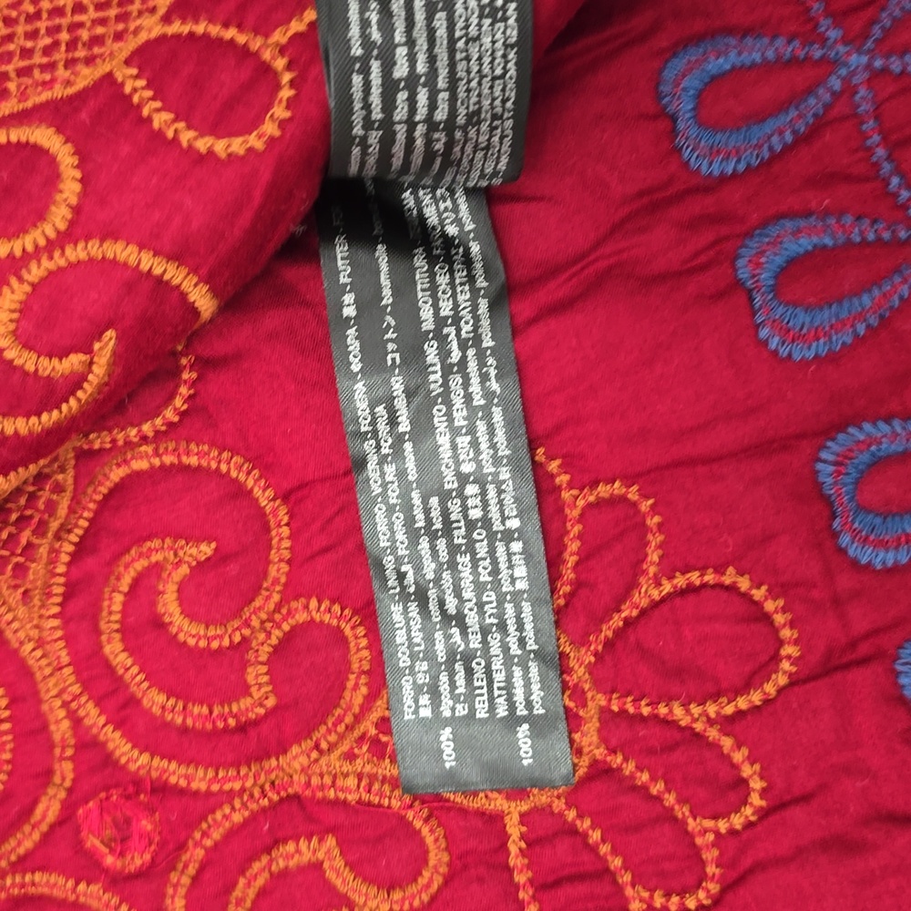 Zara Multicolor Embroidered Patchwork Jacket - image 15